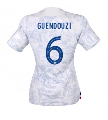 France Matteo Guendouzi #6 Replica Away Stadium Shirt for Women World Cup 2022 Short Sleeve
